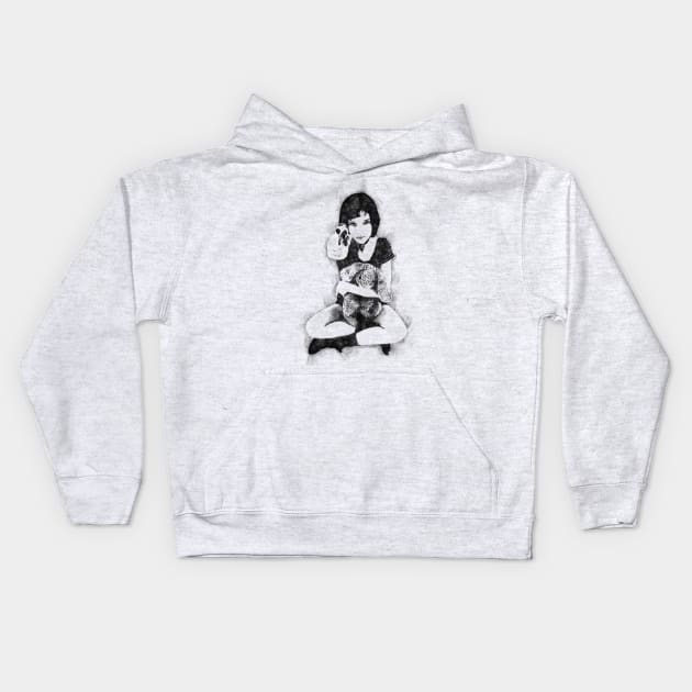 Mathilda Leon Kids Hoodie by The Chambers